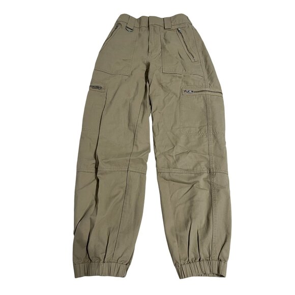 Aritzia Tna Cargo Joggers in Khaki Tan - Picture 1 of 5